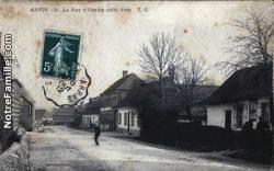 Cartes postales photos la rue d hesdin cote sud anvin 10