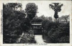 Cartes postales photos le pont blanc anvin 14