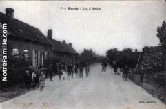 Cartes postales photos rue d hesdin anvin 21