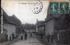 Cartes postales photos rue de saint pol anvin 62134 19