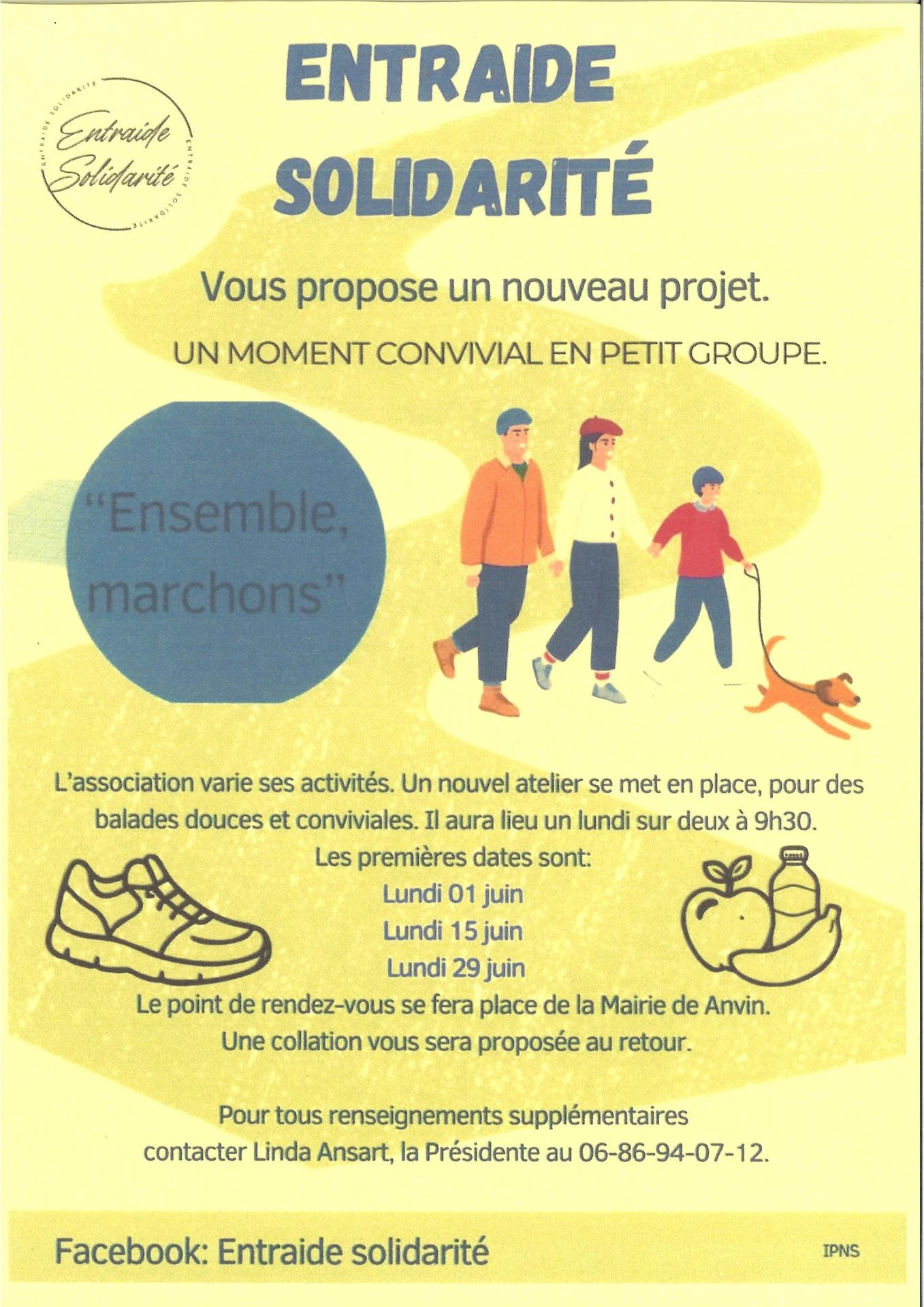 Marche entraide solidarite